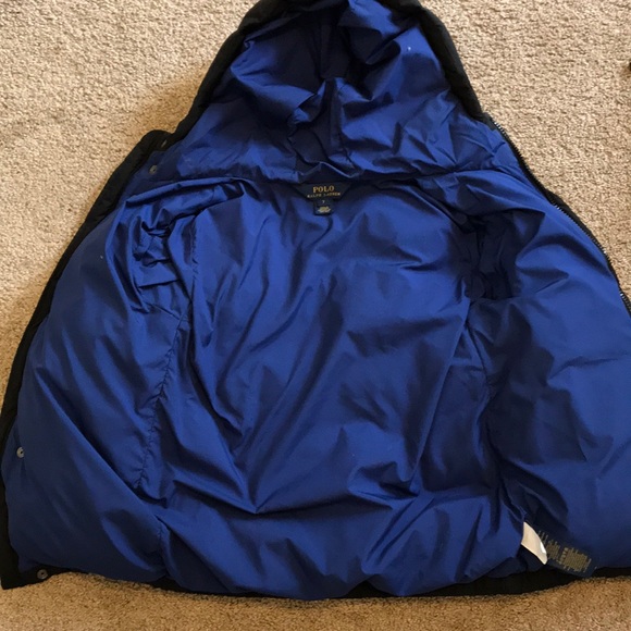 Polo by Ralph Lauren Black Puffer Jacket for Kids - Picture 2 of 4